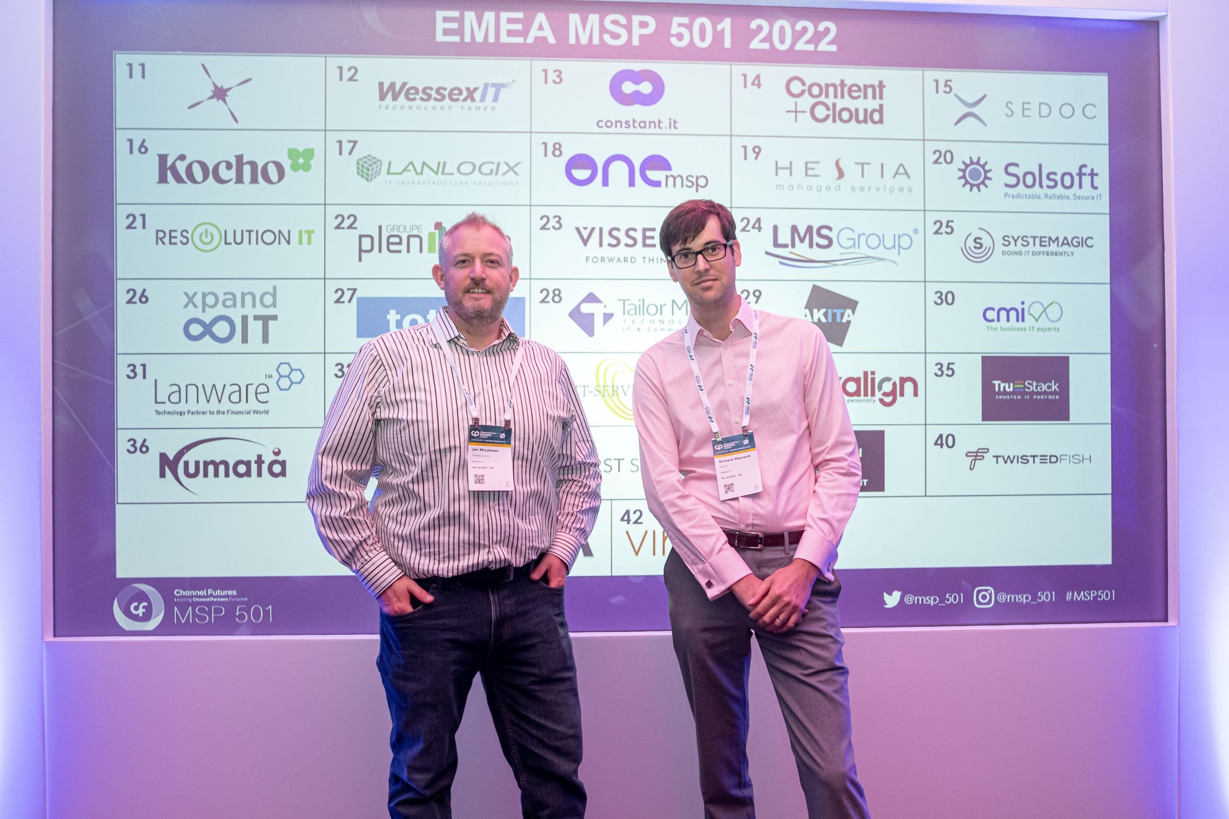 Jon and Richard MSP 501
