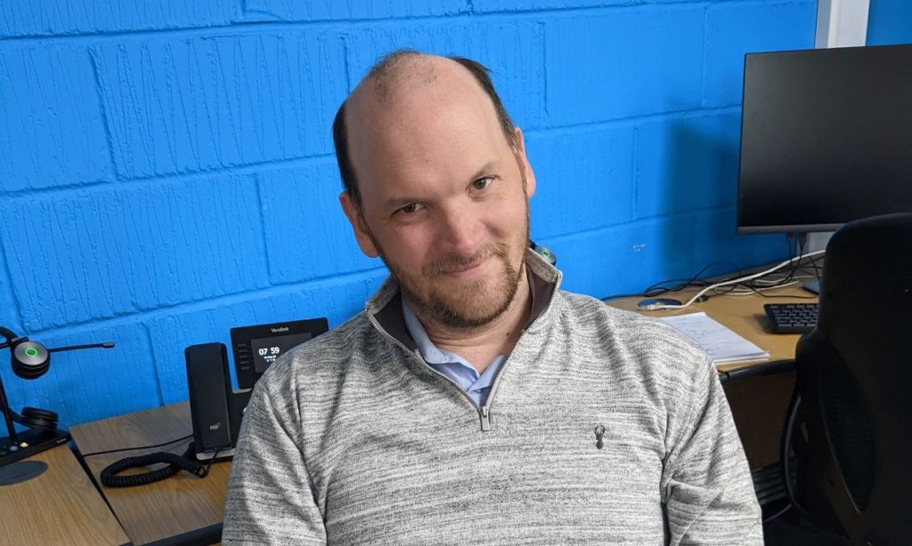Ean Underdown service desk engineer